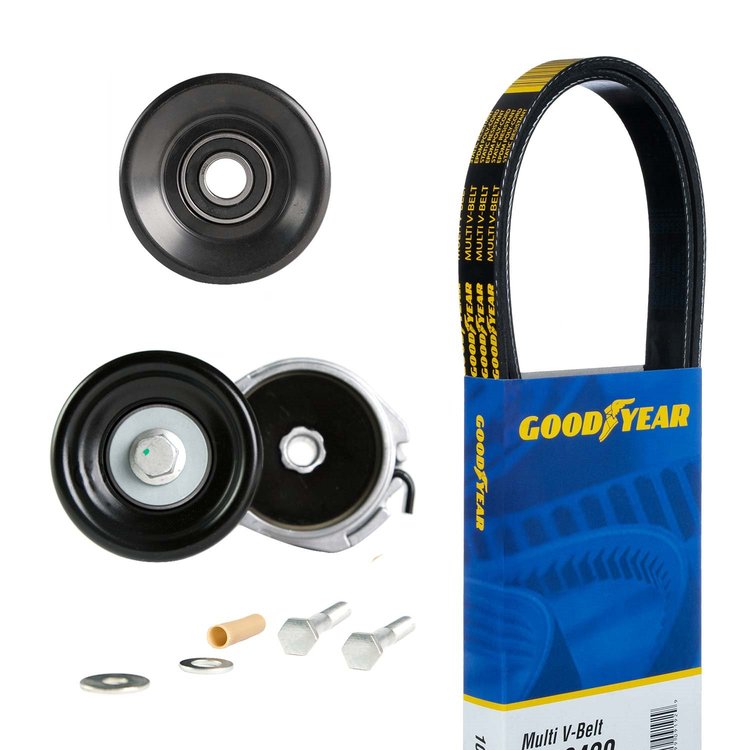 3014 Serpentine Belt Drive Component Kit, 1998-2000 Ford Taurus, 1998-2000 Mercury Sable