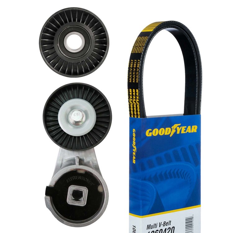 3018 Serpentine Belt Drive Component Kit Select Ford