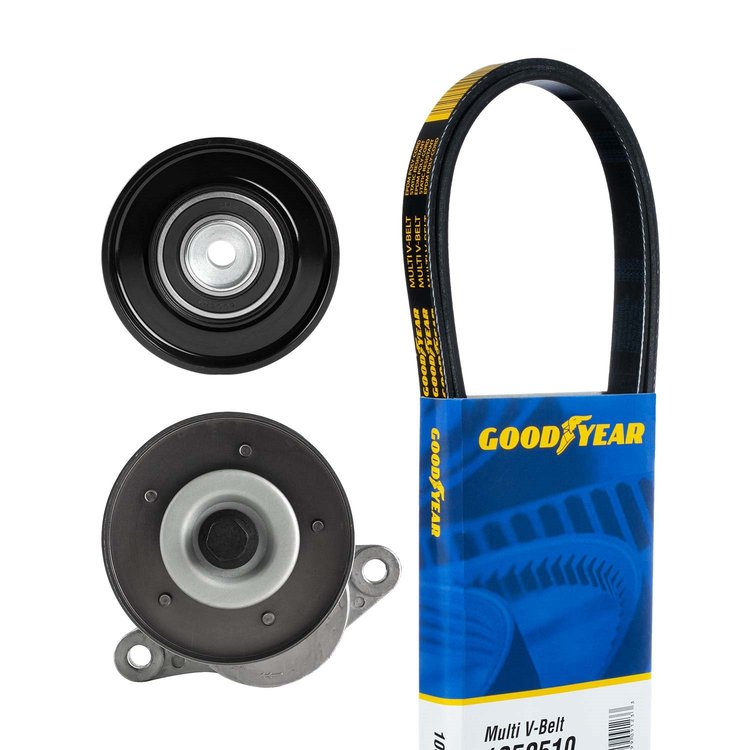 3081 Serpentine Belt Drive Component Kit, 2002-2003 Suzuki Aerio, 2004-2007 Suzuki Aerio, 2007-2009 Suzuki SX4
