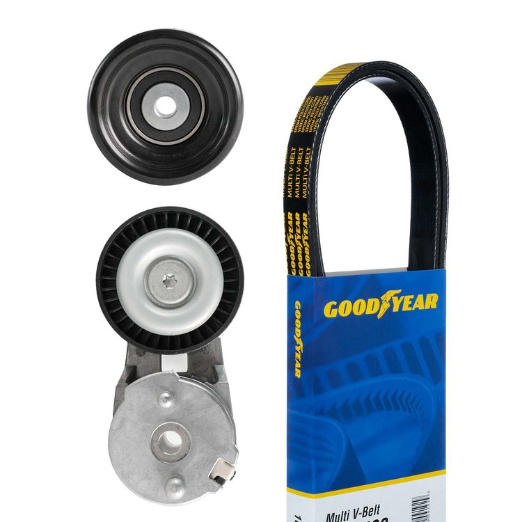 3092 Serpentine Belt Drive Component Kit, 1999-2004 Jeep Grand Cherokee, 2000-2006 Jeep Wrangler, 2000-2006 Jeep TJ