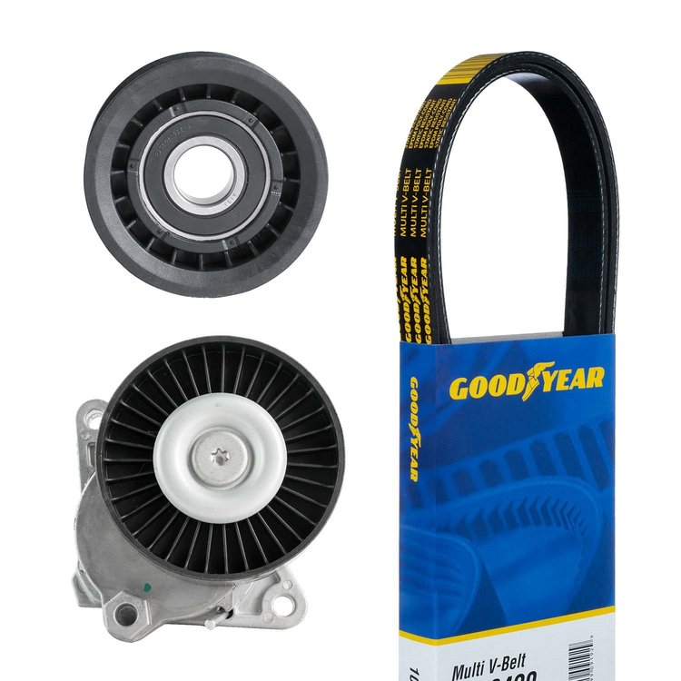 3102 Serpentine Belt Drive Component Kit Select Mercedes-Benz