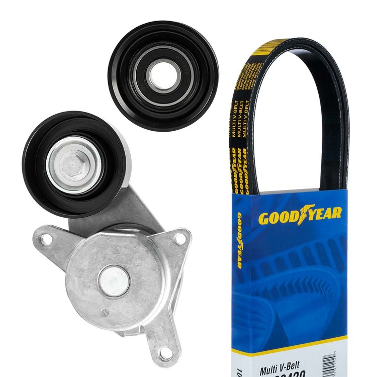 3168 Serpentine Belt Drive Component Kit, 2003-2008 Mazda 6