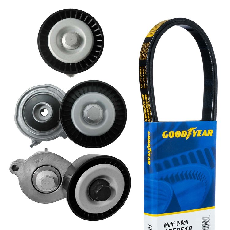 3171 Serpentine Belt Drive Component Kit Select Audi; Volkswagen