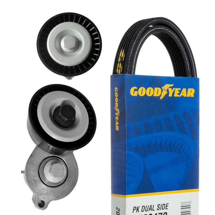3172 Serpentine Belt Drive Component Kit, 2006-2015 Volkswagen Beetle, 2011-2018 Volkswagen Jetta, 2012-2014 Volkswagen Passat