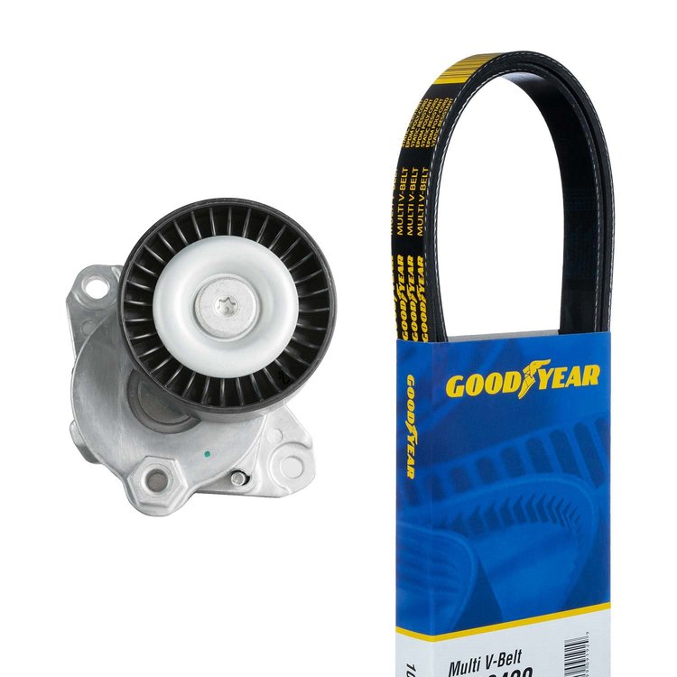 3177 Serpentine Belt Drive Component Kit, 2008-2009 Mercedes-Benz GL450