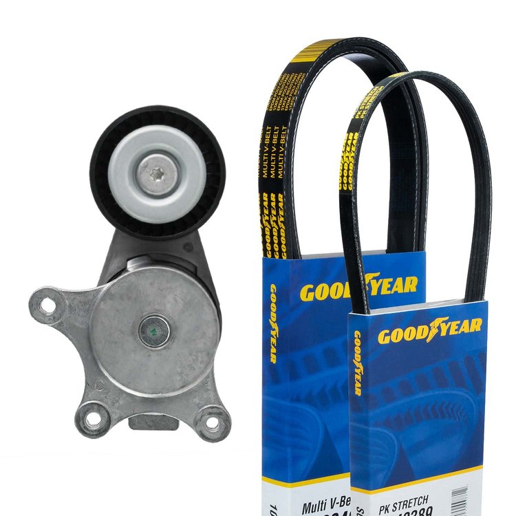 3228 Serpentine Belt Drive Component Kit Select Ford; Lincoln; Mercury