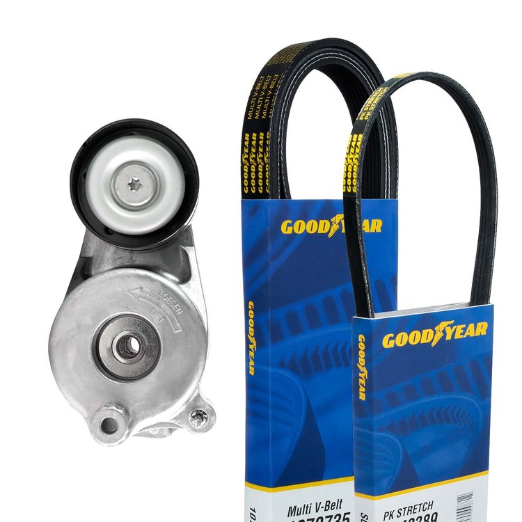 3304 Serpentine Belt Drive Component Kit, 2007-2009 Dodge Sprinter 2500, 2007-2009 Dodge Sprinter 3500