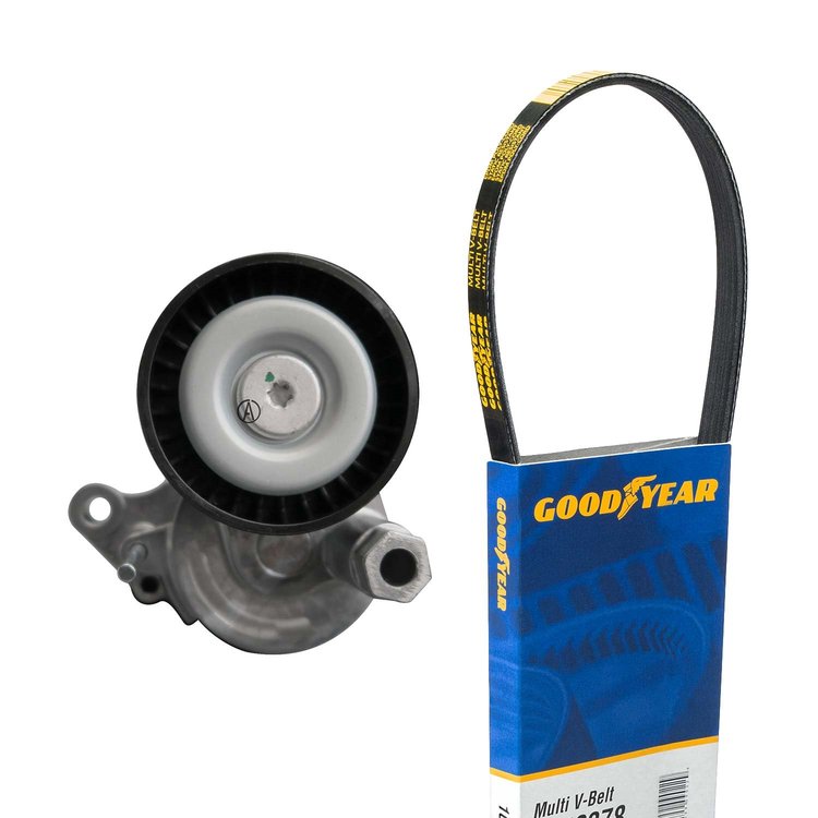 3338 Serpentine Belt Drive Component Kit, 2015-2019 Nissan Rogue, 2013-2018 Nissan Altima