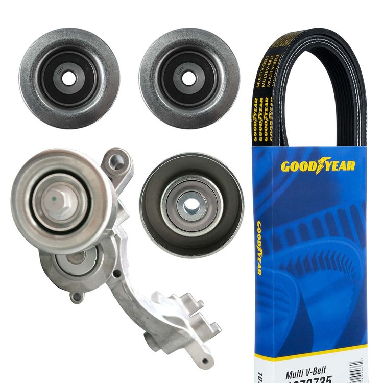 5027 Serpentine Belt Drive Component Kit Select Toyota