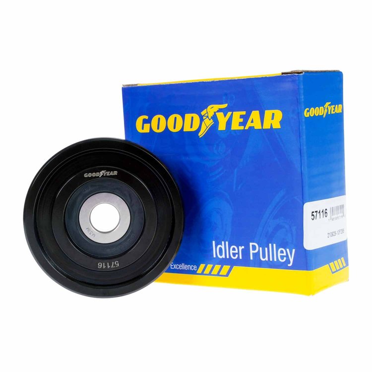 57116 Belt Drive Idler/Tensioner Pulley Select Suzuki; Eagle; Plymouth; Chevy; Geo; Pontiac; Mercury; Acura; Toyota; Mazda