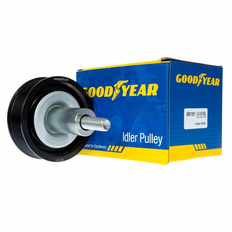 58151 Belt Drive Idler/Tensioner Pulley Select Western Star; Volvo; Mack; Freightliner; Kenworth; Peterbilt; International