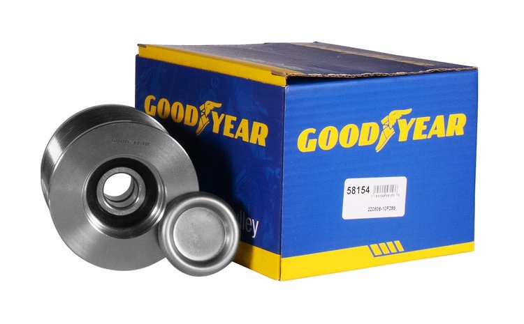 58154 Belt Drive Idler/Tensioner Pulley Select Sterling Truck; Pierce Mfg. Inc.; Western Star; Freightliner; Kenworth