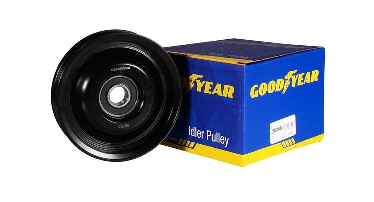 58260 Belt Drive Idler/Tensioner Pulley, 2006-2007 Mack MR, 2004-2006 Mack CV, 2003-2005 Mack CX, 1998-2003 Ford Escort