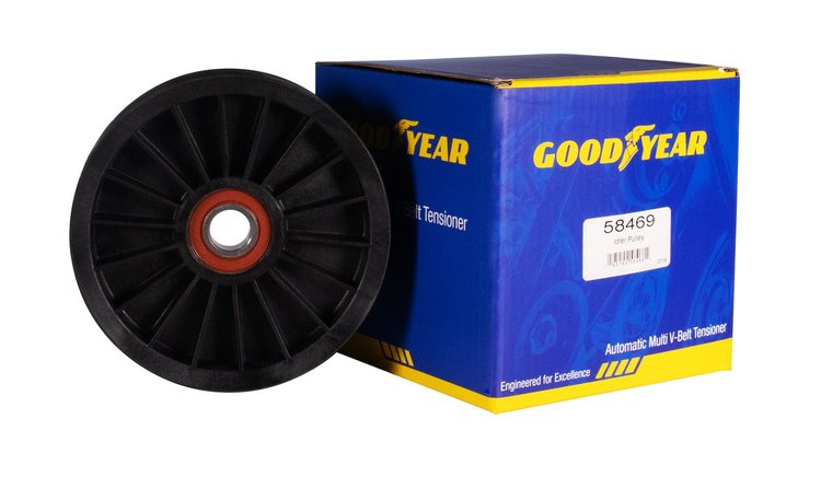 58469 Belt Drive Idler/Tensioner Pulley Select Chevy; Pontiac; Ford; Mercury; Mazda