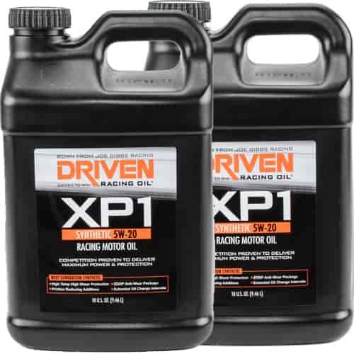 XP1 5W-20 Synthetic Racing Oil 20 Quarts/Two 2.5 Gallon Jugs