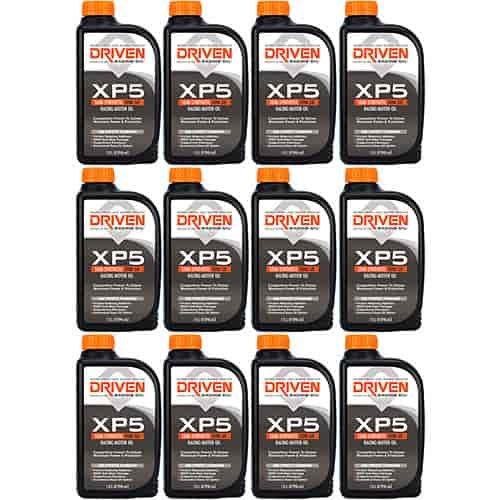 XP5 20W-50 Semi-Synthetic Racing Oil Case of 12 Quarts