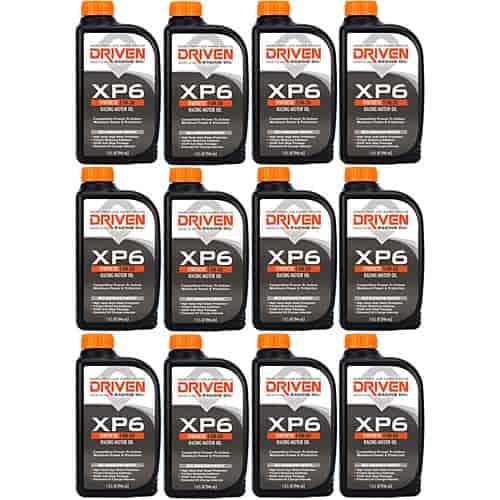 XP6 15W-50 Synthetic Racing Oil Case of 12 Quarts
