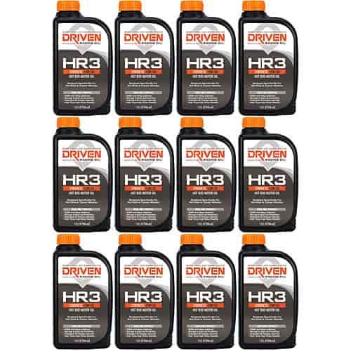 HR3 15W-50 Synthetic Hot Rod Oil Case of 12 Quarts
