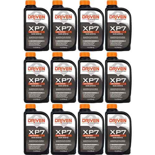 XP7 10W-40 Semi-Synthetic Racing Oil Case of 12 Quarts