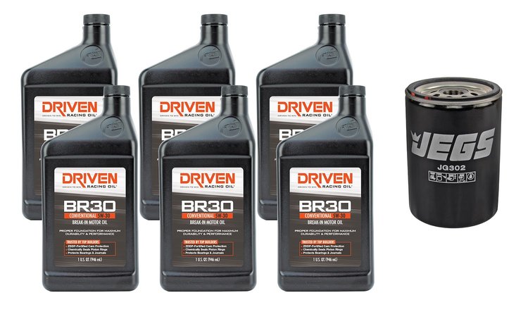 5W30 Break-In Oil with Chevy Filter Kit