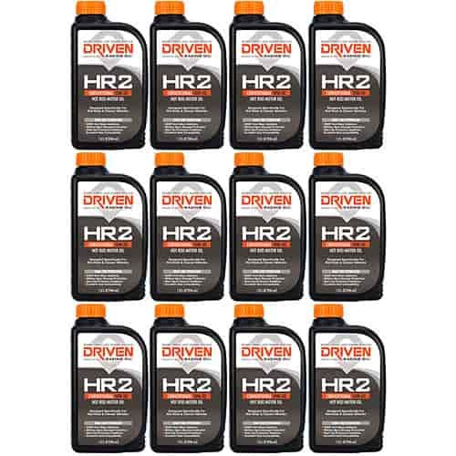 HR2 10W-30 Conventional Hot Rod Oil Case of 12 Quarts