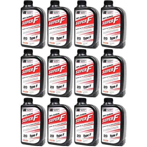 Super F Synthetic Type F ATF Case of 12 Quarts