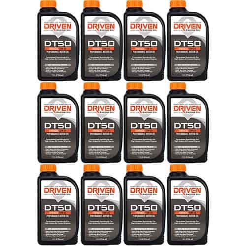 DT50 15W-50 Synthetic Air-Cooled Motor Oil Case of 12 Quarts