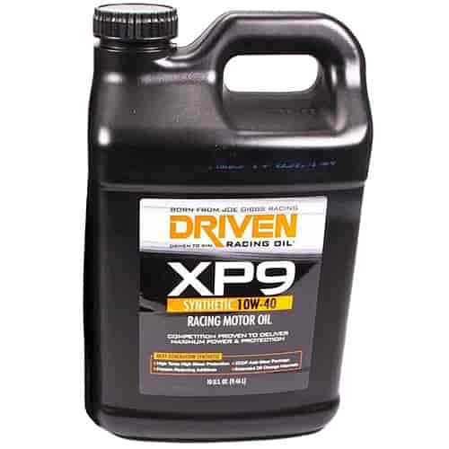 XP9 10W-40 Synthetic Racing Oil 10 Quart/2.5 Gallon Jug