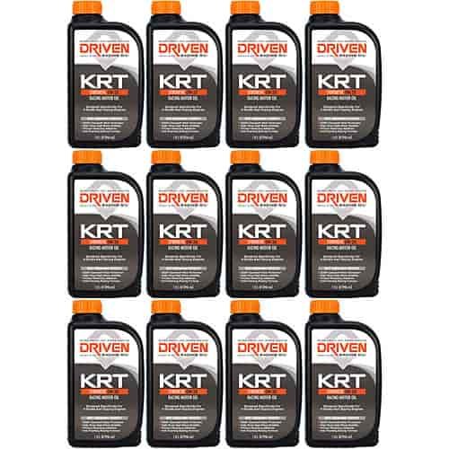 KRT 0W-20 Synthetic Kart Racing Oil Case of 12 Quarts