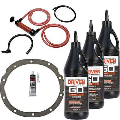 Gear Oil Change Kit Ford 9" Includes: