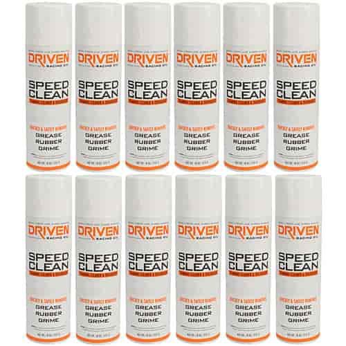 Speed Clean Foaming Cleaner and Degreaser Aerosol Case of 12, 18 oz. Cans