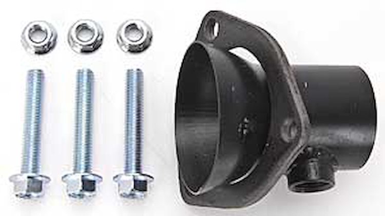 Ball & Socket Header Reducer 2-1/2" Diameter Collector