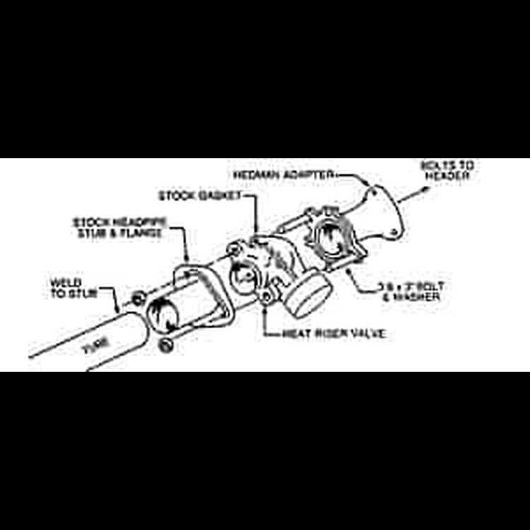 Heat Riser Valve 2.5" Header Ring