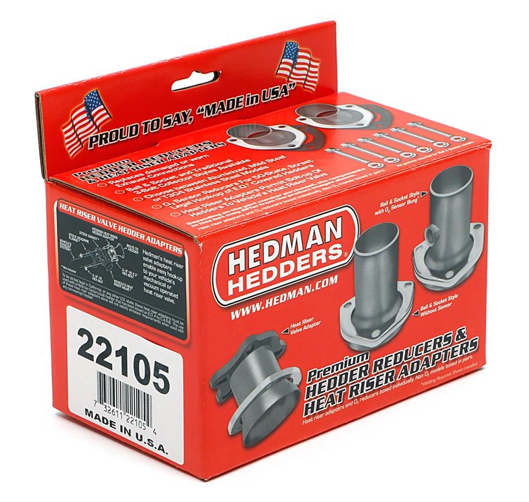 22105 2-1/2 in. Gasket-Style Header Reducers; 2-1/2 in Exhaust System- Stainless