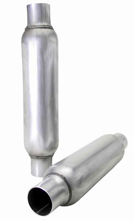 Glass Pack Muffler Exhaust System Diameter: 3"