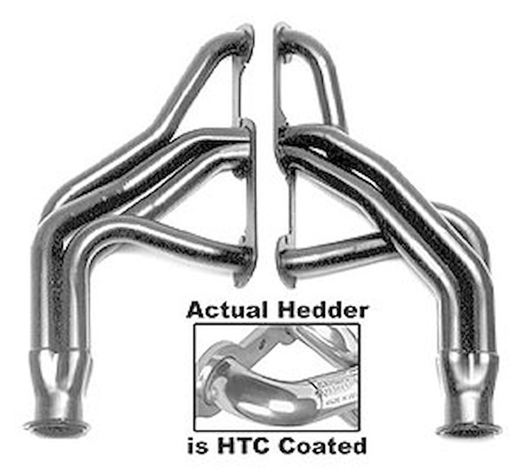 Standard Duty HTC Coated Full-Length Headers 1967-69 Pontiac Firebird 326-455