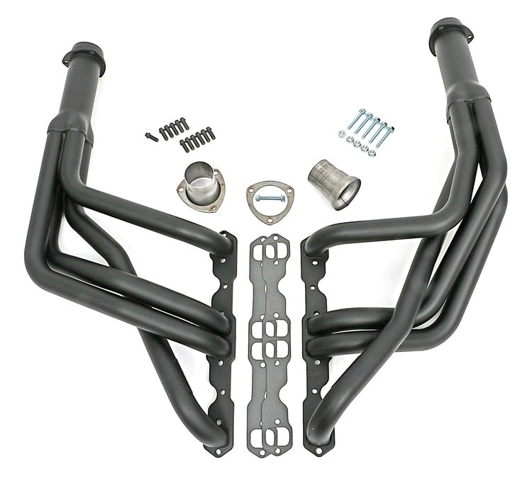 Standard Duty Black Maxx Ceramic-Metallic Coated Full-Length Headers 1967-69 Camaro 283-400