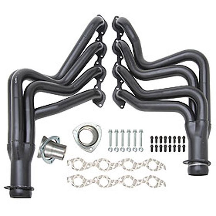 Standard Duty Black Maxx Ceramic-Metallic Coated Full-Length Headers 1964-77 Chevy Passenger Car 396, 402, 454, 502