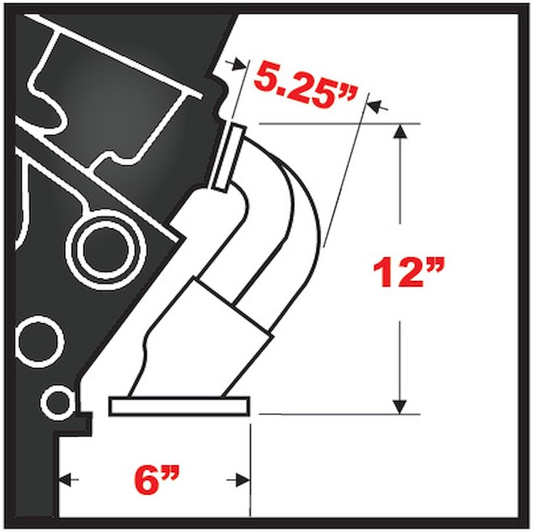 Block Hugger Street Rod Headers