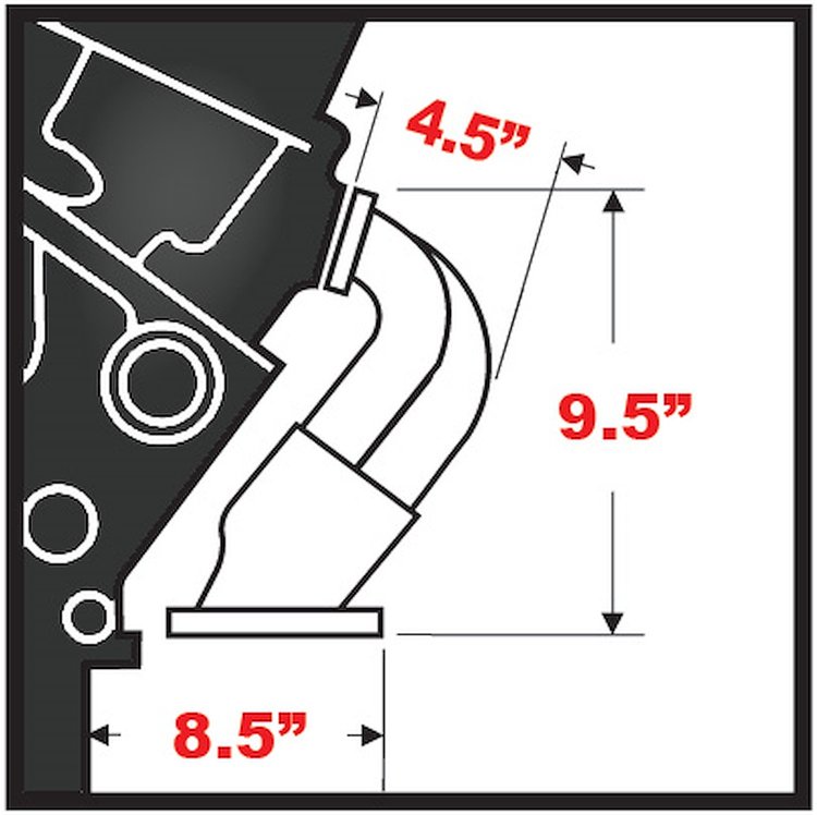 Block Hugger Street Rod Headers