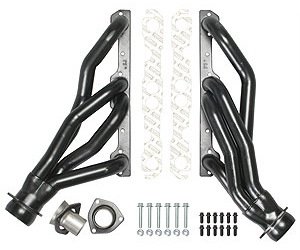 Standard Duty Black Maxx Ceramic-Metallic Coated Shorty Headers 1967-81 Camaro