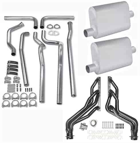 Header-Back Exhaust System Kit 1988-1995 Chevy Truck