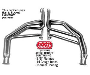 Elite Ultra-Duty HTC Coated Full Length Headers 1967-92 Chevy/GMC Truck/SUV 283-400