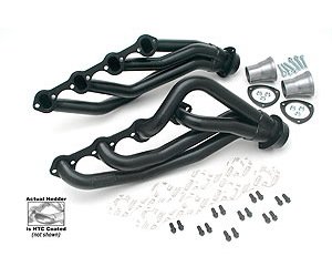 Standard Duty HTC Coated Shorty Headers 1964-73 Ford 351