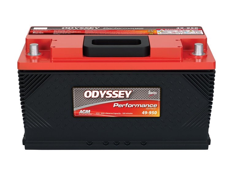 Performance Series AGM Battery for Group 49 Applications [950 CCA, SAE Top Post]
