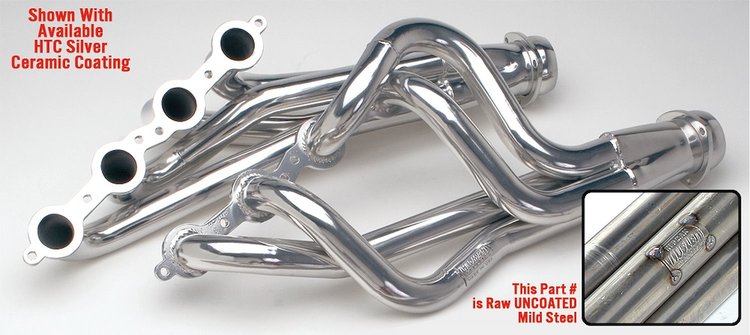 Long-Tube Headers Uncoated