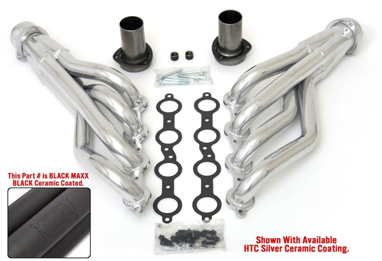 Mid-Length Headers Ceramic-Black Coating