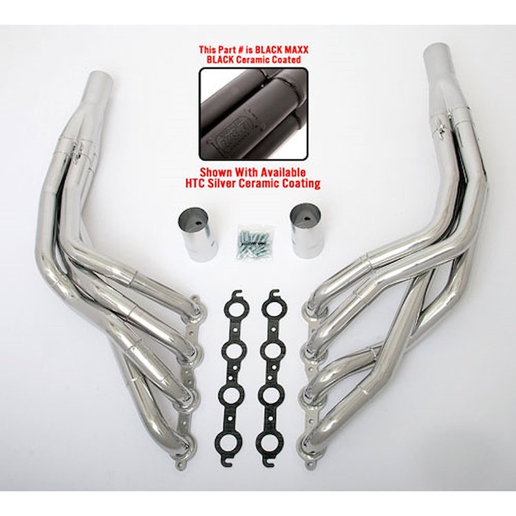 Long-Tube Headers Black Maxx Ceramic Coating