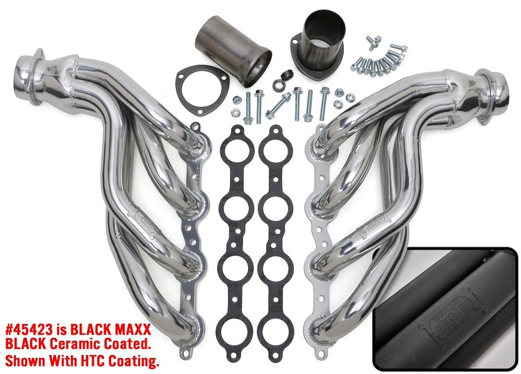 Mid-Length Headers Black Maxx Ceramic Coating
