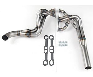 Dirt Late Model Headers SB-Chevy w/D-Ports